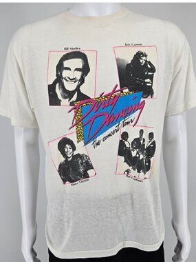 Vintage 1980s Ched by Anvil Dirty Dancing The Concert Tour 1988 T-Shirt (M)